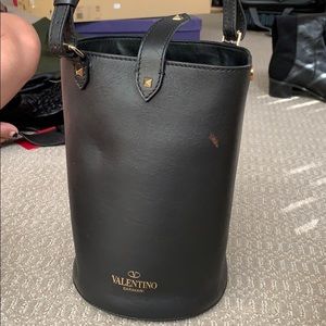 Valentino studded bucket bag